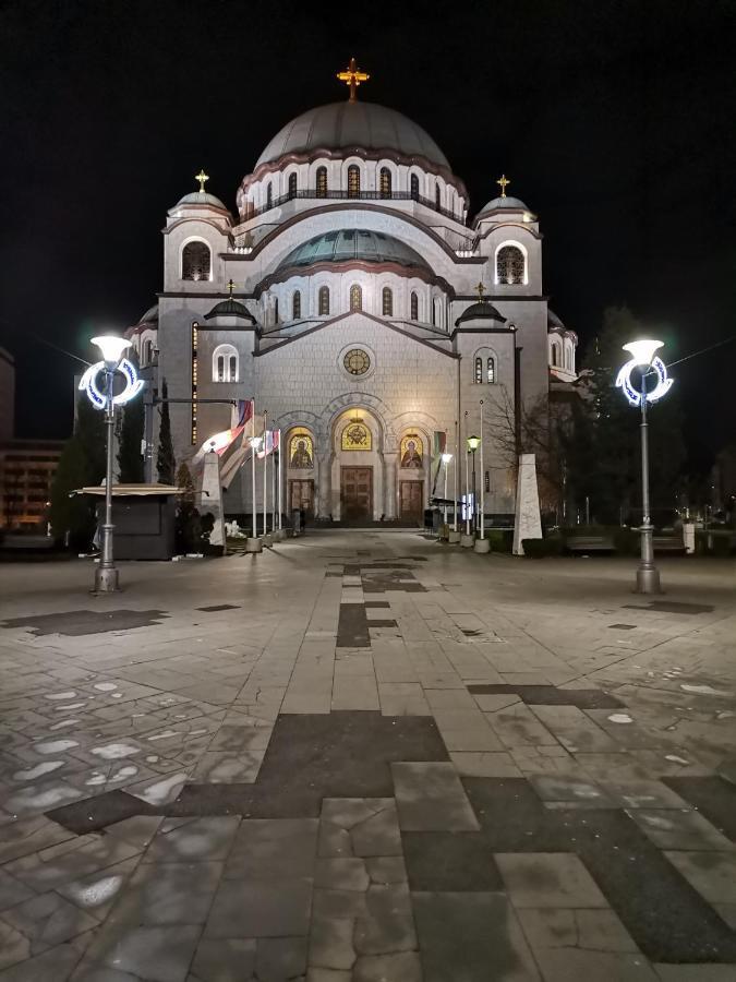 Rajana , Beograd - Hram Svetog Save Apartman Kültér fotó